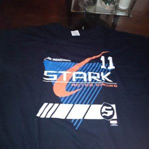 IRONMAN STARK INDUSTRIES STARK MOTOR RACING 11 T SHIRT  3XL NWOT